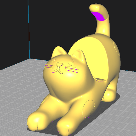 🐱 Cat Cell Phone Holder - 3D Decorative Model