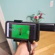 20200710_151422.jpg Kinect Handle (No screws) with added phone and tripod mount