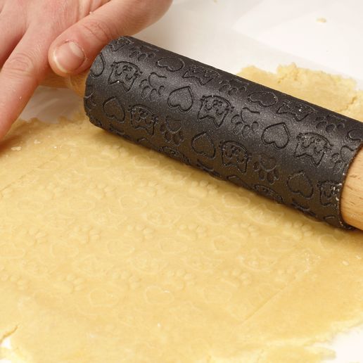 baking_neko.jpg Neko Baking Set - Cat Cookie Cutter / Rolling Pin