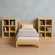 a0724781-8963-4e28-b3cb-7c5ca6aa25e5.png Ikea Kallax Shelving Miniatures - 15 Models - 1:24, 1:18 & 1:12 Scales .stl