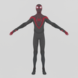 Renders0001.png Spiderman Miles Morales Spiderverse Textured Lowpoly