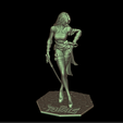 blender_tpR246rmd6.png Psylocke, X-men, Figurine habillée, de Marvel Rivals pour impression 3d