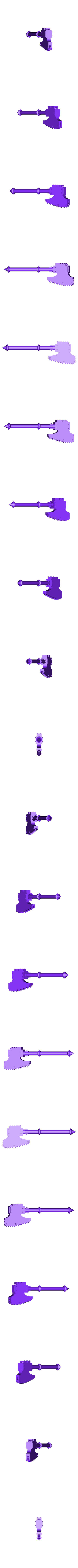 Great_Chain-Axe.stl Цепные топоры