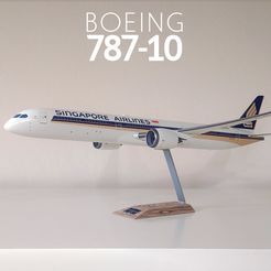 1.jpg Fichier STL Boeing 787-10 Dreamliner - 1:144・Objet pour impression 3D à télécharger