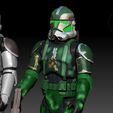 screenshot.507.jpg STAR WARS .STL The Clone Wars .OBJ Clone Commanders Bacara, Neyo, Gree 3d VINTAGE STYLE ACTION FIGURE.