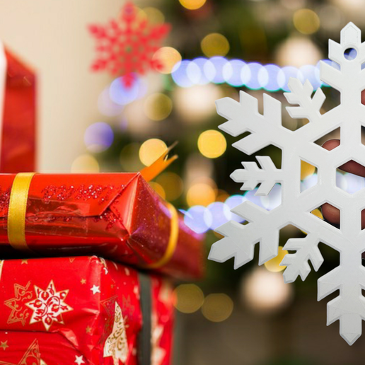 PhotoRoom-20211106_142507.png Christmas Snowflake - Ornament for windows and home decor - tree