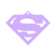 Super Man Logo 3mm T.STL SuperMan Logo Stl File