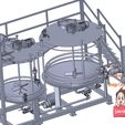 industrial-3D-model-Starch-cooking-equipment4.jpg industrial 3D model Starch cooking equipment
