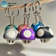 2.jpg Mario Mushroom Keychain