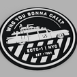 1.png Ghostbuster Ecto-1 Vehicle 2 Logo Coaster