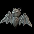 BPR_Render9.jpg Crochet knitting Halloween Bat with hanger