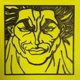 Yujiro-3.jpg Baki: Yujiro Hanma - Litografia com moldura