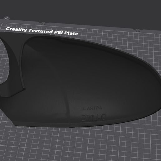 Opel ASTRA J chassis side mirror batwing cover