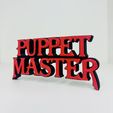 IMG_2016.jpeg PUPPET MASTER Logo Display by MANIACMANCAVE3D