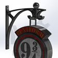 Komplett.jpg Harry Potter Platform 9 3/4 Sign Hogwarts Express