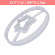 Star_Donut~5in-cookiecutter-only2.png Star Donut Cookie Cutter 5in / 12.7cm