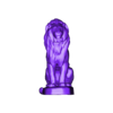 seated_lion.OBJ lion