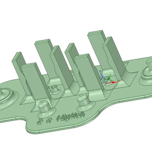 Toothbrushes Shaver Organizer Philips 3D model