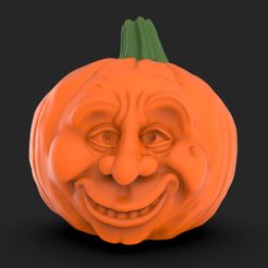 untitled.286.jpg Archivo STL Calabaza Sad&Happy・Modelo para descargar y imprimir en 3D