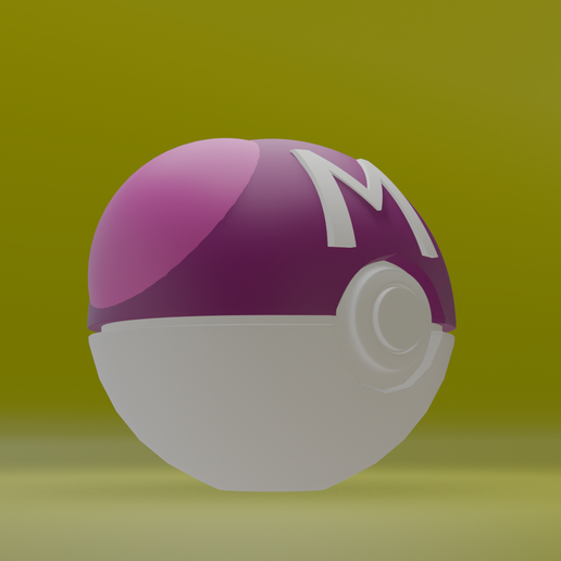🐉 Master Ball・Free STL File for 3D printing・Cults