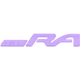 Subaru Type RA 2018 Badge.STL Subaru STI Type RA 2018 Badge