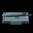 Pike-statue-30.png fish Northern pike / Esox lucius statue detailed texture for 3d printing