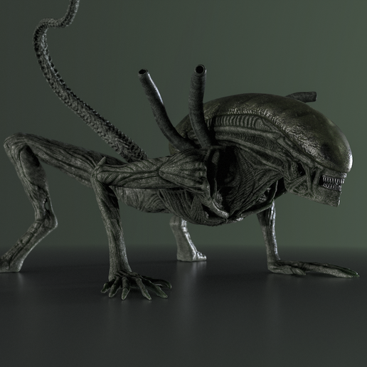 👾 Praetomorph ( Figure 1 )・ STL File for 3D printing・Cults