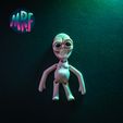 07.jpg Кольцо для ключей Alien Flexi