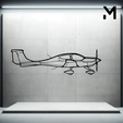 c-165.png Wall Silhouette: Airplane Set