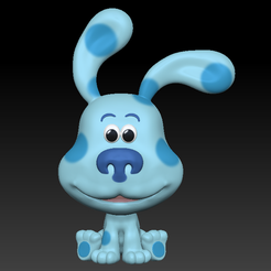 Blue.png OBJ file Funko Blue Tracks・3D print object to download