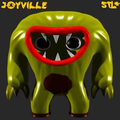 STL file Poppy playtime PJ Pug-a-Pillar fan made 3D PRINT MODEL 🐶・Model to  download and 3D print・Cults