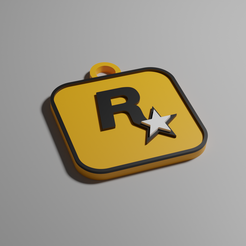 Rockstar Games Logo by ToxicMaxi, Download free STL model