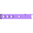 BMPCC4k CAME gimbal bal weight rail A1 (simple).stl CAME (Single3) gimbal BMPCC4k counterweight