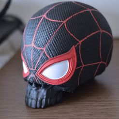 sp2.jpg Файл STL ЧЕРЕП ЧЕЛОВЕКА-ПАУКА 2・3D модель для печати скачать