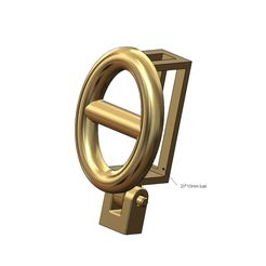 Anchor-link-Recta-bail-20x10mm-link-00.jpg STL file Anchor ornament bail link 3D print model・Template to download and 3D print