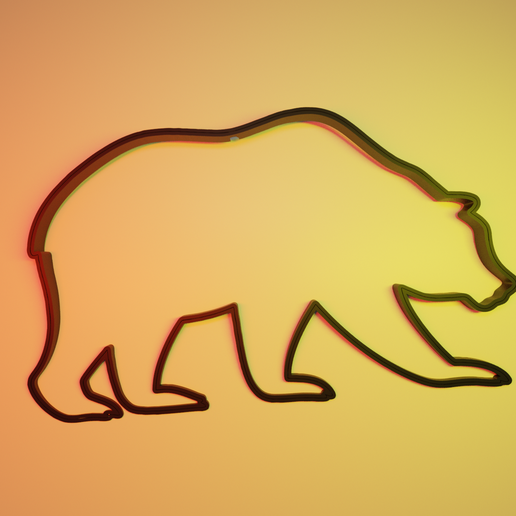 BEAR SQUARE 3D model