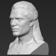 3.jpg Geralt of Rivia The Witcher Cavill bust 3D printing ready