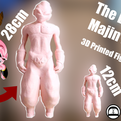copertina.png Fichier STL gratuit Majin Bu - Kid Bu - Bu - Dragon Ball Z - Dragon Ball Super・Modèle imprimable en 3D à télécharger