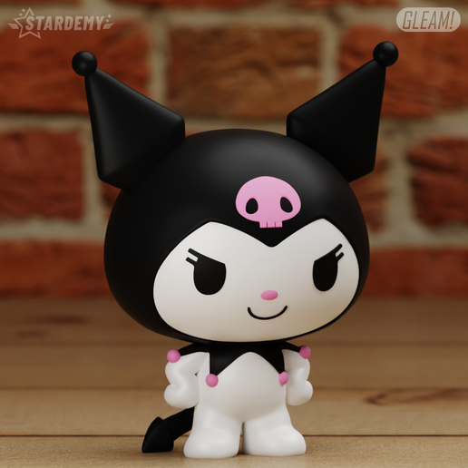 Kuromi04.png Kuromi Hello Kitty 3 models Cute Kawaii Sanrio