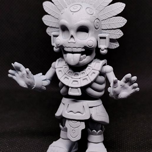 Mictlantecuhtli Chibi 3D model