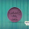 | CUTTERDESIGN COOKIE CUTTER MAKER Fichier STL Merci d'être venus・Design pour imprimante 3D à télécharger