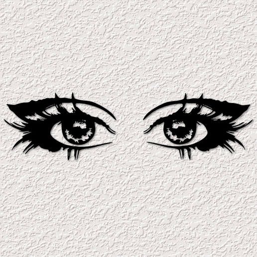eyes watching you drawing