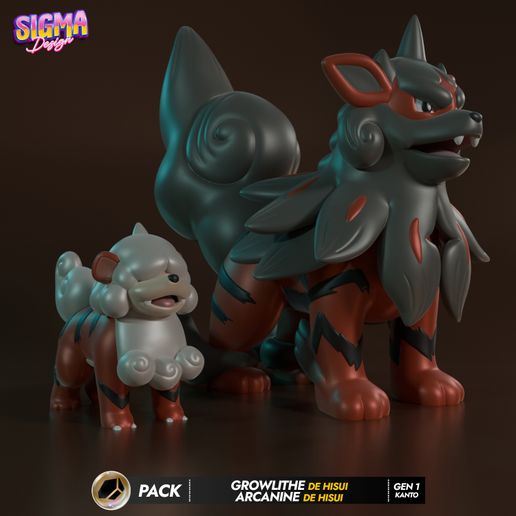 Pack-Growlithe-de-Hisui,Arcanine-de-Hisui-SigmaDesign.jpg pack - growlithe de hisui arcanine de hisui