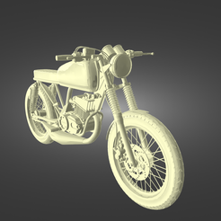 Без-названия-render.png STL file Yamaha RD 135 Cafe Racer・3D printing template to download