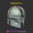 The Mandalorian Helmet_11.jpg The Mandalorian Helmet - Star Wars - 3D Printing Model