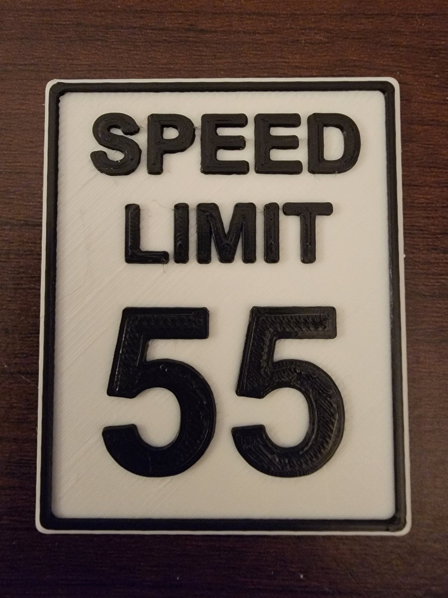 Speed-Limit-55.jpg Free STL file Speed Limit Signs・3D printer design to download, TRPKelly