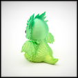 Thumbnail1-2.png Cute Leaf Dragon + Keychain Version