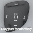 splitt2.png 荣威 RX7 FD3S 前大灯罩 -- CAD / 部件号: FDY2-51-SH1 & FDY2-51-SH2