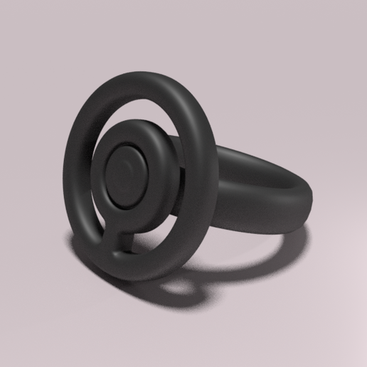 Unown ring "O" 3D model