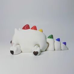 20220819_024922129_iOS.jpg Datei STL Gelenkiger Kittysaurus・Design für 3D-Drucker zum herunterladen